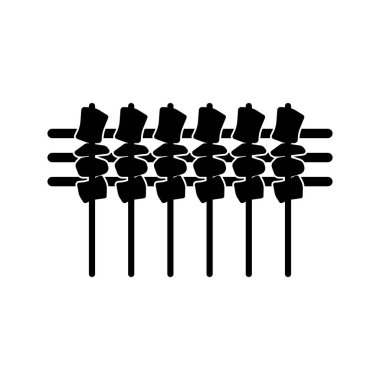 satay icon vector illustration logo design