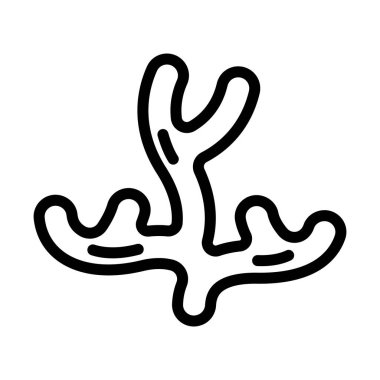 coral icon vector illustration logo design