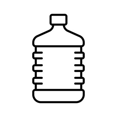 galon ikon vektör illüstrasyon logo tasarımı