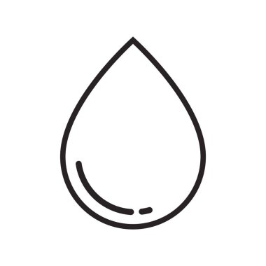 su damlası logo vektör illüstrasyon sembolü tasarımı