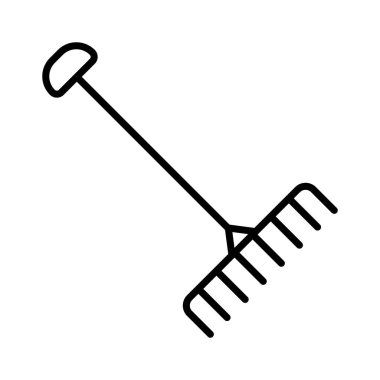 tırmık simgesi vektör illüstrasyon logosu deisgn