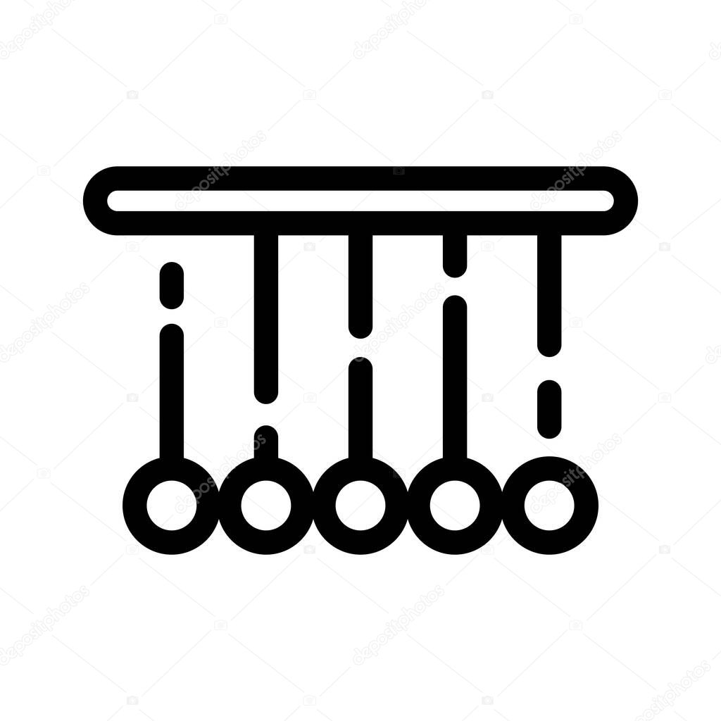 Newtons icon vector illustration logo design