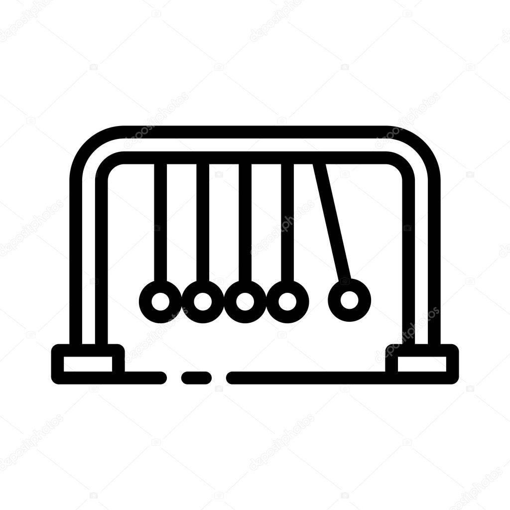 Newtons icon vector illustration logo design
