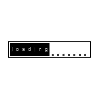 Loading icon vector illustration symbol design