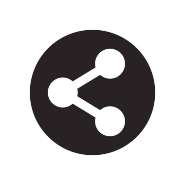 Simge vektör illüstrasyon tasarımı paylaş