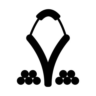 sapan simgesi vektör illüstrasyon logo tasarımı