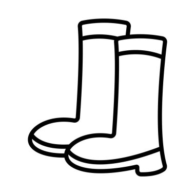 bahçe işleri simgesi vektör illüstrasyon logo tasarımı