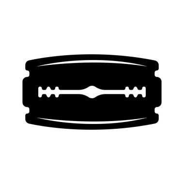 razor blade vector illustration logo design