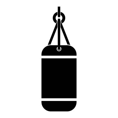 kum torbası ikon vektör illüstrasyon logo tasarımı