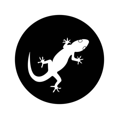 Kertenkele illüstrasyon logo tasarımı