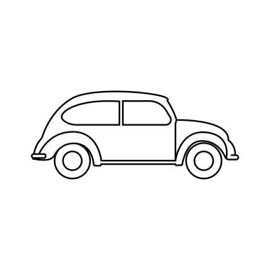 Araba Illustration Simgesi Logo Tasarımı
