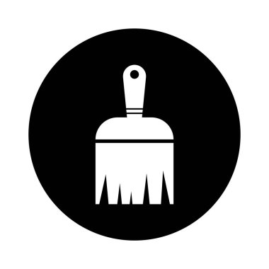 Boya Fırçası Resim Simgesi Element Tasarımı