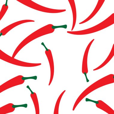 chili pepper arkaplan illüstrasyon tasarımı