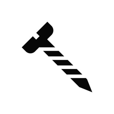 Bolt Element Simgesi Grafik Sembol Tasarımı