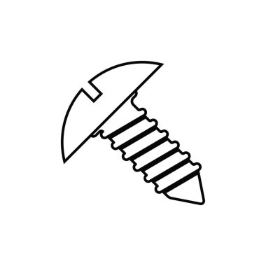 Bolt Element Simgesi Grafik Sembol Tasarımı