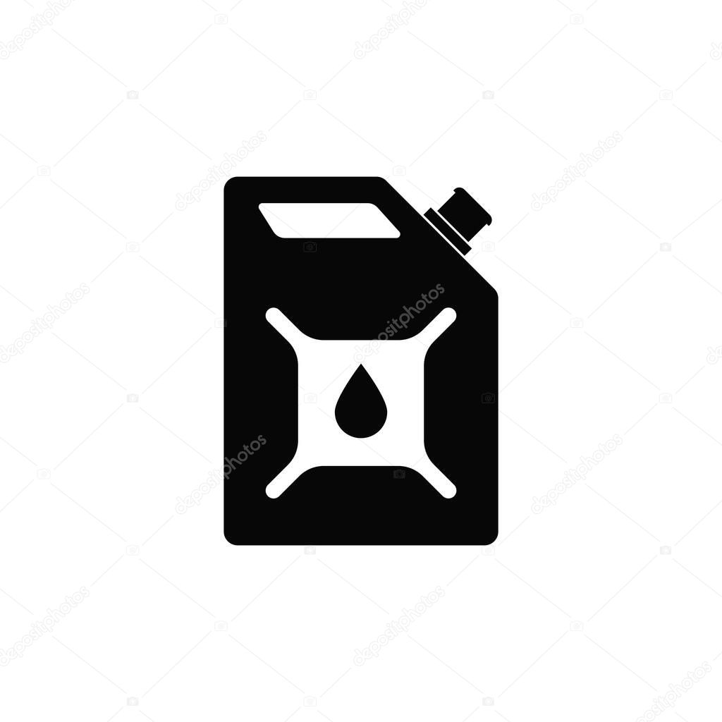 Jerry Can Symbol Icon Element  Design