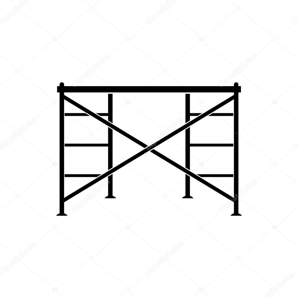 Scaffolding icon element symbol design