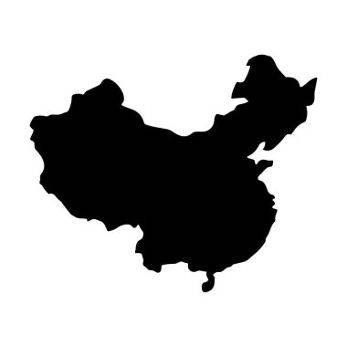 Ruanda harita simgesi illüstrasyon sembolü tasarımı