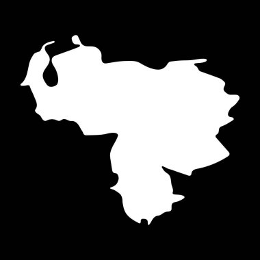 Venezuela haritası simge tasarımı