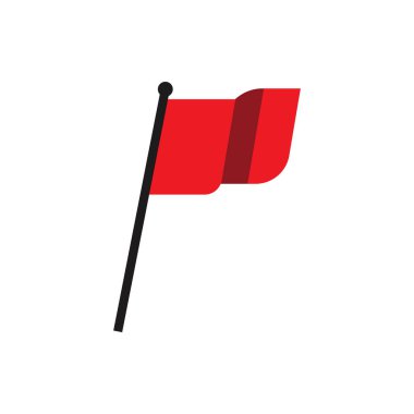 Bayrak simgesi simgesi tasarımı