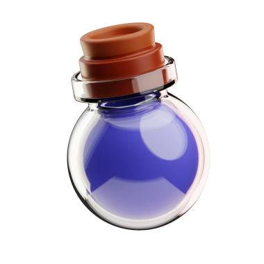 Beyaz arka planda bir şişe parfüm. 3 Boyutlu Hazırlama