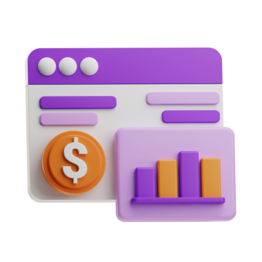 Parasal işlemler ve hesapları yönetmek için finansal veritabanı.