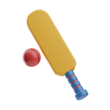 yaz oyunu Yarasa illüstrasyonu 3d