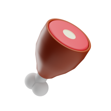 oyun ekipmanı et illüstrasyonu 3d