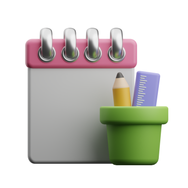 Grafik tasarımcı araçları illüstrasyon 3d