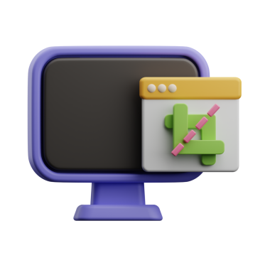 Grafik tasarımcı mahsulü illüstrasyonu 3d