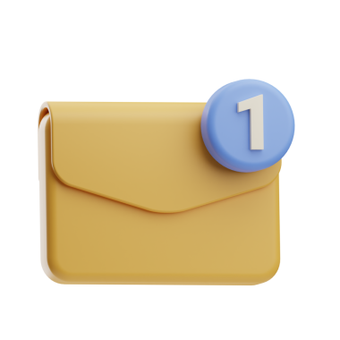 ev ekranı kurye illüstrasyonu 3d