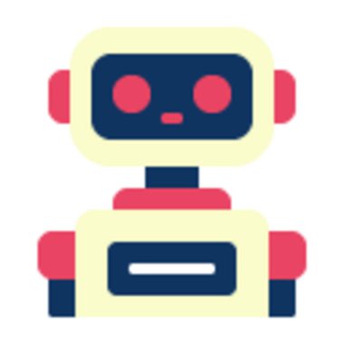 Şirin retro robot simgesi, web sitelerinde, uygulamalarda ve pazarlama içeriklerinde teknoloji, eğitim veya eğlenceli markalaşma için ideal.