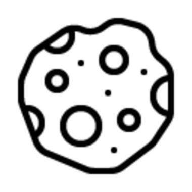 Renkli astronot simgesi, teknoloji, eğitim veya uzay temalı markalaşma, dijital içeriğin geliştirilmesi ve tanıtım materyalleri için ideal.