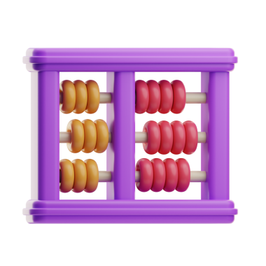 Abaküs: Hesaplama için boncuklu antik sayma aygıtı.