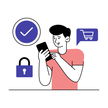 İşlemler için çevrimiçi ödeme ve çıkış işlemlerini emniyete al.