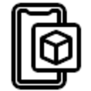 Artırılmış gerçeklik görüntüsü ve etkileşimli özelliklere sahip akıllı gözlük.