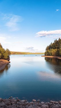 Kielder Rezervuarı, Northumberland Mayıs 2025.  