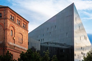 Liverpool Skyline, Royal Albert Rıhtımı, Cruise Limanı ve Mann Adası civarında. Ağustos 2025. 