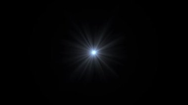 Lens flare etkisi uzayda