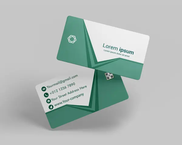 Hediye kartı 3 boyutlu. vektör