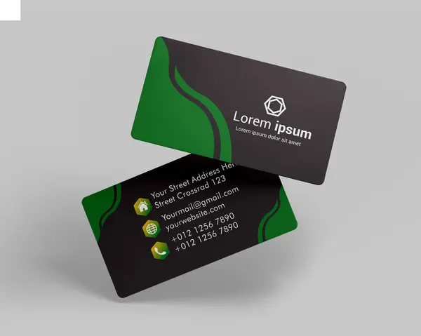 soyut kartvizit tasarımı