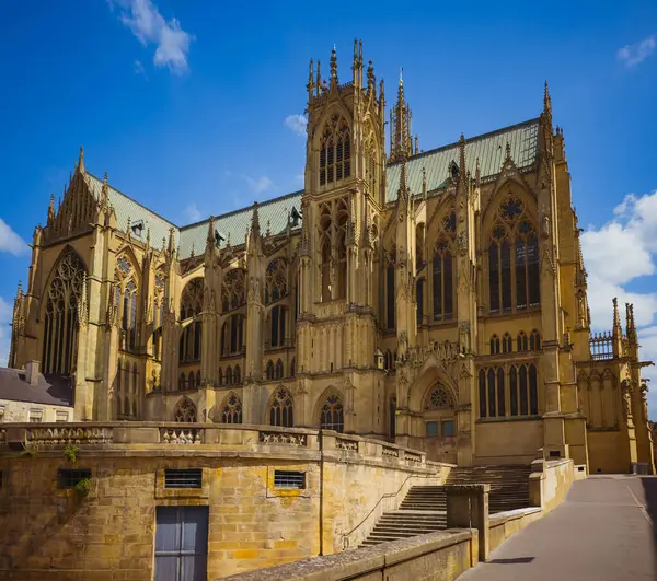 26 Nisan 2025 'te Metz, Fransa' da Aziz Stephen Katedrali