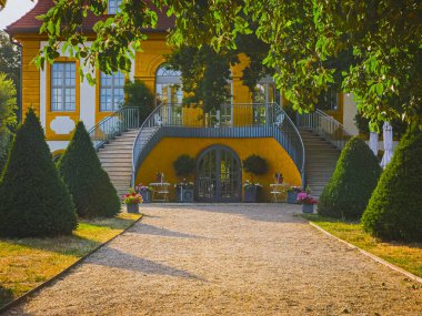 Aufsehflein, Bamberg, Almanya Barok binasının önü, 5 Temmuz 2025