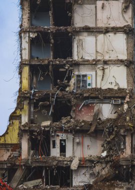 27 Temmuz 2025 'te Almanya' da yıkılan bina