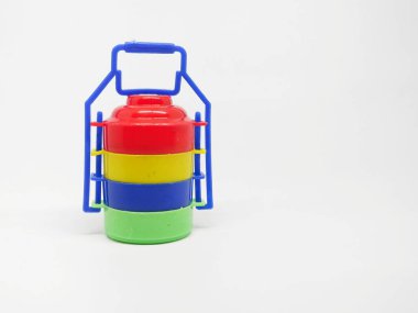 Çocukların şekil öğrenmesi için renkli renklere sahip minyatür gıda kabı oyuncakları, öğretim yardımcıları, modeller, çatal bıçak takımı ve renkler