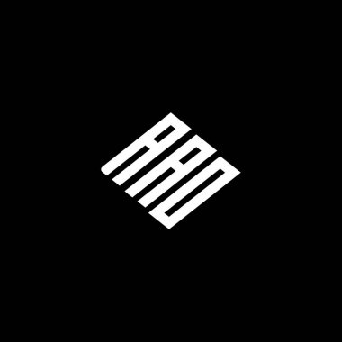 AAO logosu AAO ikonu AAO vektörü AAOletter AAOminimalist AAOangle AAOODüz Modern düz soyut logo tasarımı