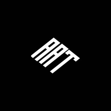 AAT logosu AAT simgesi AAT monogramı AATminimalist AATangle AATflat Modern düz soyut logo tasarımı