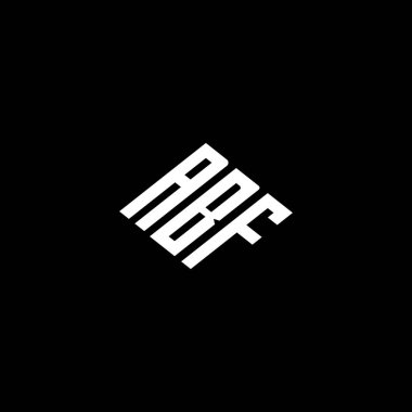 ABF logosu ABF vektörü ABF monogram ABFletter ABFminimalist ABFangle ABFflat Unique modern düz soyut logo tasarımı