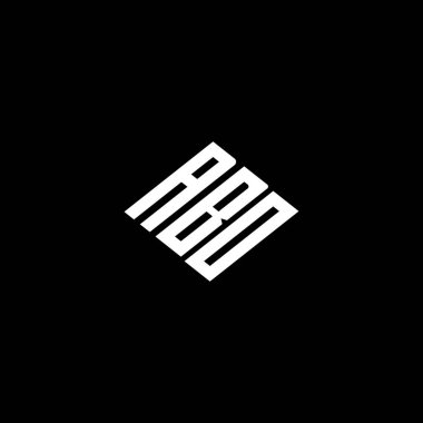ABO logo ABO simgesi ABO vektörü ABO monogram ABOletter ABOminimalist ABOtriangle ABOflat Unique modern düz soyut logo tasarımı