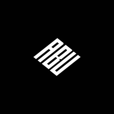 ABU logosu ABU simgesi ABU vektörü ABUletter ABUminimalist ABUtriangle ABUflat Eşsiz modern düz soyut logo tasarımı